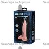 Dildo con sopapa, vibracion y spary de liquido